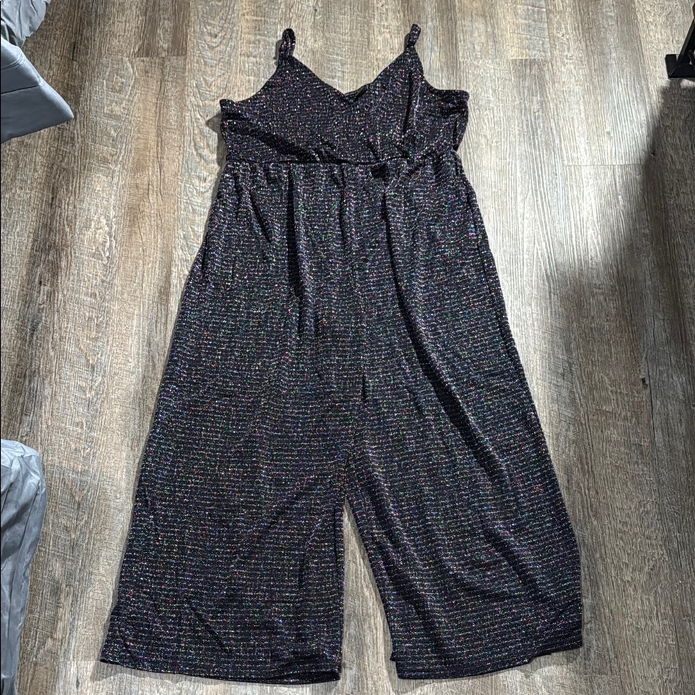 Wild Fable Black Multicolor Jumpsuit